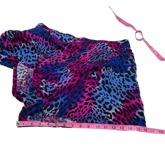 10/$25🦋 Decree Purple & Pink Animal Print Shorts - Size XL - Picture 10 of 11